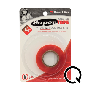 Super Tape 1/4" Therm O Web Red Liner Double Sided Adhesive Tape