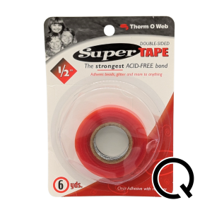 Super Tape 1/2" Therm O Web Red Liner Double Sided Adhesive Tape