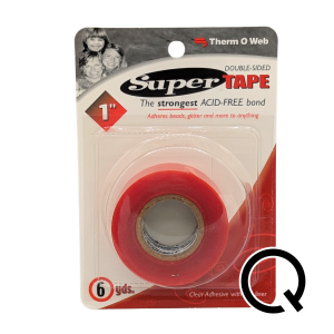 Super Tape 1" Therm O Web Red Liner Double Sided Adhesive Tape